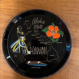 Hawaii Souvenir Decorative Plate